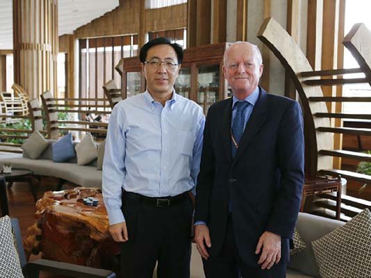 中免集團(tuán)董事長、總經(jīng)理 彭輝接受穆迪報(bào)道專訪